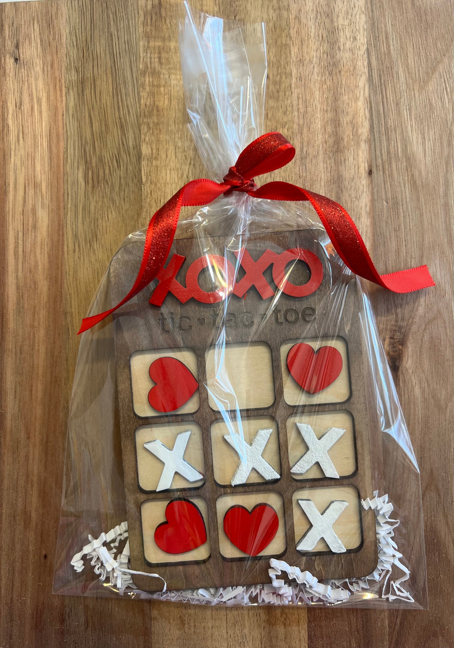 Valentine Tic Tac Toe Wooden Boards