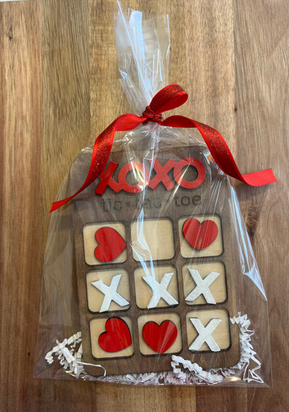Valentine Tic Tac Toe Wooden Boards